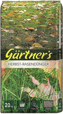 Produktbild von Gärtner´s Herbst-Rasendünger 20kg