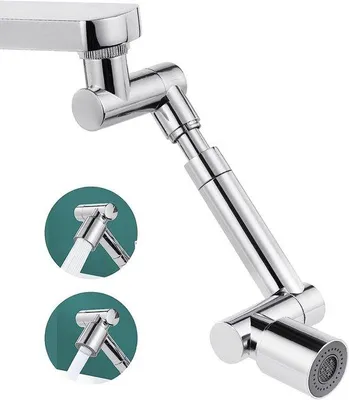 Immagine prodotto di Accessorio per rubinetto da cucina - Sistema multifunzionale - 2 modalità - Efficiente e pratico - Accessorio da cucina - Facile da installare