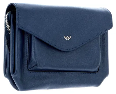Produktbild von Leder Geldbörse Valencia RFID Protect Börsentäschchen 2850 Saphir dunkelblau