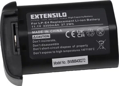 Produktbild von EXTENSILO Akku kompatibel mit Canon MT-24EX Kamera (3350 mAh, 11,1 V, Li-Ion)