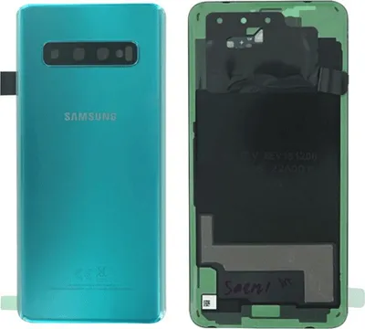 Produktbild von Samsung Galaxy S10 (SM-G973F) Akkudeckel Prism grün