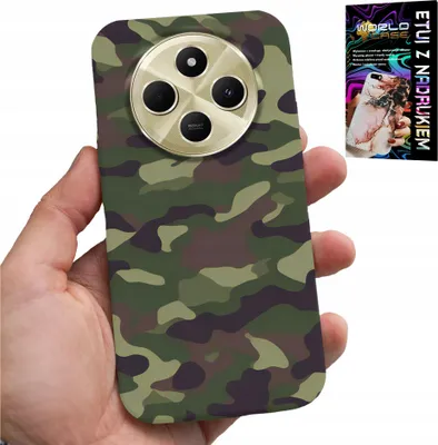Image de Étui pour Xiaomi Redmi 14C 4G - Camouflage, couleurs militaires Militariafan Case