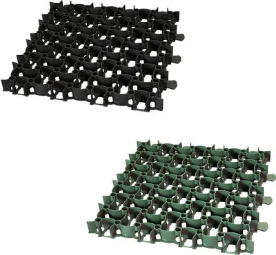 Produktbild von BigDean 20x Rasengitter Paddockplatte 50x50 cm Rasenmatten Rasenwaben Kiesgitter Parkplatzrasen 5 m²