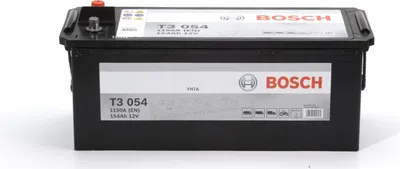 Produktbild von BOSCH Batterie 12 V 154 Ah, Modell 0 092 T30 540, Abmessungen 513x188x223 mm