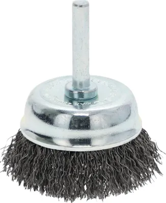 Image de 20 brosses de bricolage Dönges, Ø 50 mm, tige Ø 6 mm (brosse boisseau)
