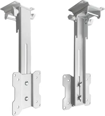 Immagine prodotto di Supporto per TV LCD per tetti inclinati, bianco, pieghevole, VESA 75/100, modello L87WA