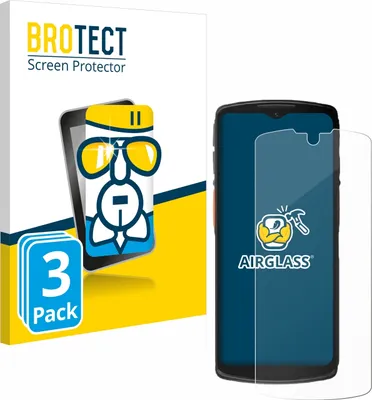 Produktbild von 3x BROTECT Schutzglas für Urovo DT66 Schutzfolie Panzer Folie Glas Display Schutz klar
