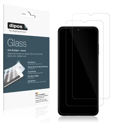 Obrázek produktu pro 2x ochranná fólie pro Samsung Galaxy A04s - anti-shock 9H fólie dipos Glass plastové sklo