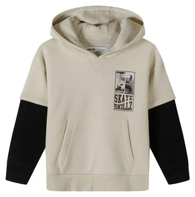 Produktbild von Minoti - Kapuzenpullover für Jungen MN697 (110) (Grau)