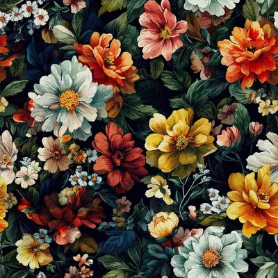 Immagine prodotto di OUTDOOR DEKOSTOFFE OXFORD - Motivo Fiori colorati | DX18056