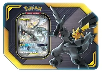 Produktbild von Pokemon Tag Team Tins: Pikachu & Zekrom GX Tin