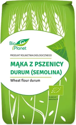 Obrázok produktu pre MÚKA PŠENIČNÁ (SEMOLINA)500 g -PLANÉTA