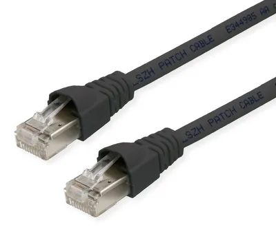 Obrázok produktu pre Telegärtner Patch Cord MP8 FS 600 LSZH- 7,5m, 7,5 m, Čierna