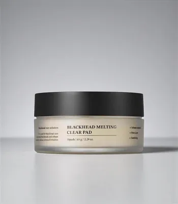 Obrázek produktu pro Sungboon Editor - Blackhead Melting Clear Pad - Exfoliační polštářky pro čistější póry 30ks/65g