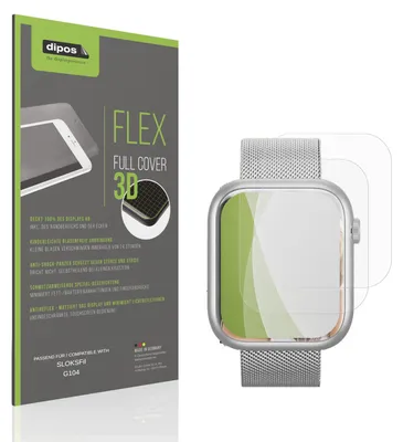 Immagine prodotto di 2x Pellicola protettiva opaca per SLOKSFil G104 Protezione Antiurto Anti-Shock