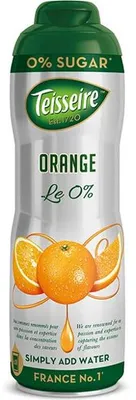 Produktbild von Teisseire | Orangensirup - 600 Ml - Zuckerfrei - Konzentrat - Fruchtsaftgetränk