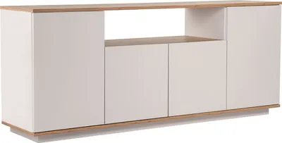 Imagen del producto de Skye Decor, Arista: Cachemira, Pino Atlántico, Konsole, Cachemira. Tablero de partículas melaminado al 100%, 180 x 44,5 x 75 cm
