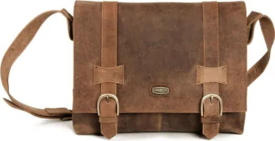 Produktbild von HAROLD'S Leder Umhängetasche Schultertasche Antic Messengerbag Nature braun