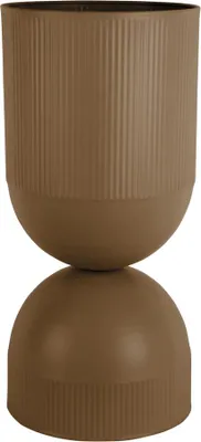 Produktbild von Present Time - Blumentopf Tonar XL - Mokkabraun