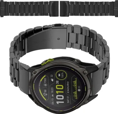 Produktbild von Bizon Strap Uhr Aura Smartwatch 26 mm schwarz