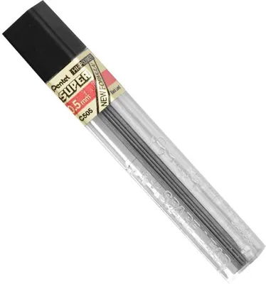 Obrázok produktu pre Pentel 000709, 2B, Čierna, 0,5 mm