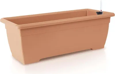 Produktbild von Prosperplast Blumenkasten mit Wasserspeicher BALCONY CAN Terrakotta 50 cm