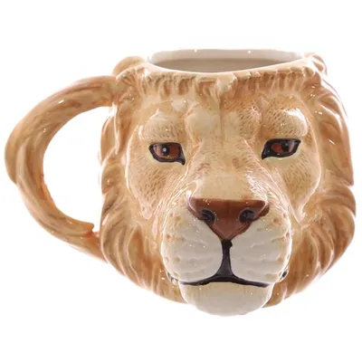 Zdjęcie produktu dla Kubek z głową Lwa - lew Lion