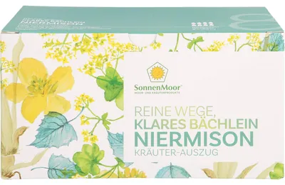 Produktbild von Sonnenmoor Niermison Moortrunk zur Stärkung der Nieren, Blase und ableitenden Harnwege, 800 ml Lösung