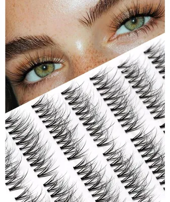 Image de Cils artificiels effet vison, 7 paires, modèle N08 (13-17 mm)