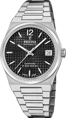 Produktbild von Festina F20029/6 Damenuhr Swiss Made Rivé Automatik 35mm 10ATM