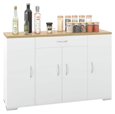 Produktbild von Küchenschrank mit Arbeitsplatte - Unterbau - Küchenkommode - 110 x 30 x 70 cm