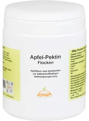 Produktbild von ALLPHARM Apfelpektin Flocken, 200 g Flocken