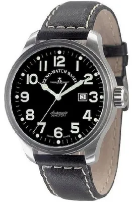 Produktbild von Zeno-Watch - Armbanduhr - Herren - Chrono - Oversized Pilot Automatik - 8554-a1