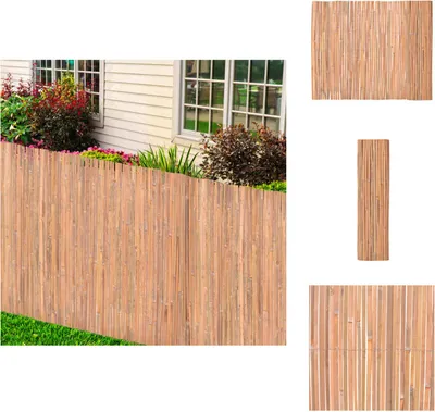 Produktbild von vidaXL Bambuszaun 100x600 cm -  Zaunfelder