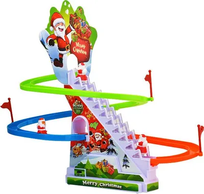 Immagine prodotto di Telaio di arrampicata natalizio con luci e suoni 2x23x8cm - 8720573025300