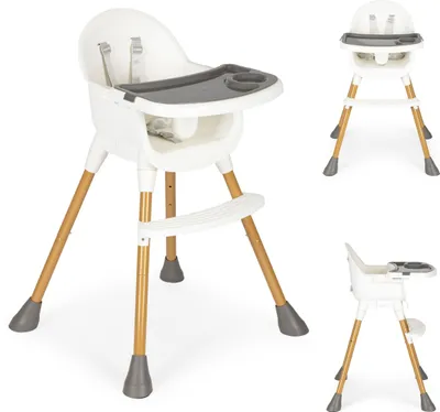 Produktbild von ECOTOYS Fütterungsstuhl weiß