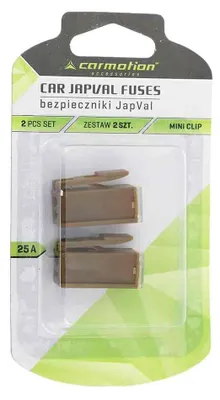 Produktbild von Sicherungen JAPVAL MINI CLIP, 25A, 2 Stk.
