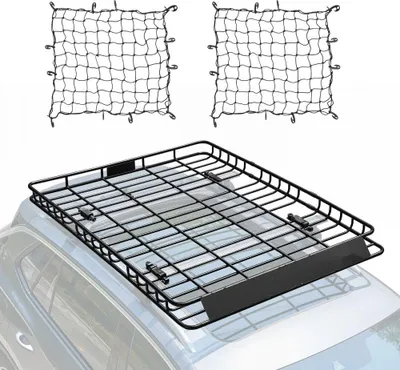 Produktbild von Dachgepäckträger 1630x1270x105mm - Dachträger Gepäckkorb - Dachkorb für Auto-Upgrade