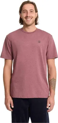Produktbild von Volcom Circle Blanks Hth Kurzarm-t-shirt Rosa S Herren Rosa S