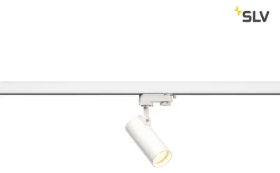 Produktbild von SLV 152961 HELIA 50 LED Strahler für 3Phasen Hochvolt-Stromschiene 3000K weiss 35° inkl. 3 Phasen-Adapter