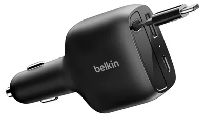 Zdjęcie produktu dla Belkin BoostCharge, Wewnętrzna, Zapalniczka, 0,75 m, Czarny