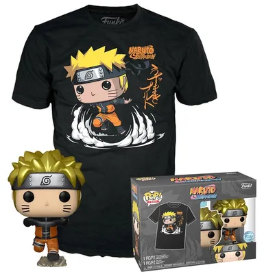 Productafbeelding van Funko Pop! Naruto Shippuden - Exclusieve POP-figuurtjes en T-shirt, gelimiteerde editie