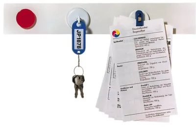 Produktbild von FRANKEN Magnetleiste (L)1.000 x (H)50 mm weiß 10 Leisten