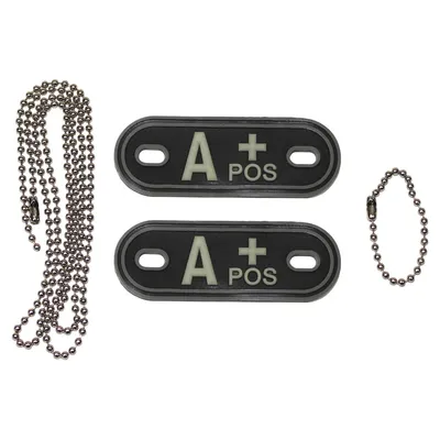 Produktbild von MFH Dog-Tags Hundeerkennungsmarken A POS, 3D PVC