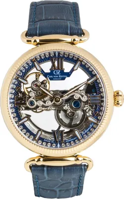 Produktbild von Carl von Zeyten CVZ0083GBLS Damenuhr Häusern Automatik Limited Edition 42mm 3ATM