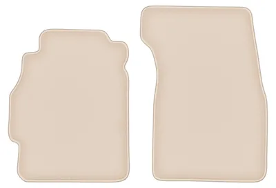 Produktbild von DURBAN Beige Velours-Fußmatten vorne für Honda Civic VI Schrägheck 3-türig (1995-2001)