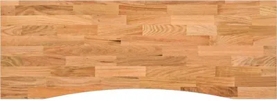 Obrázok produktu pre Stolová doska bledohnedá 140x50x2,5 cm dubový masív obdĺžnikový
