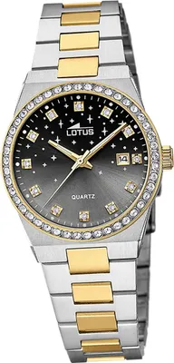 Produktbild von Lotus Edelstahl Damen Uhr Armbanduhr silbergold Elegant Classic D2UL18886/4