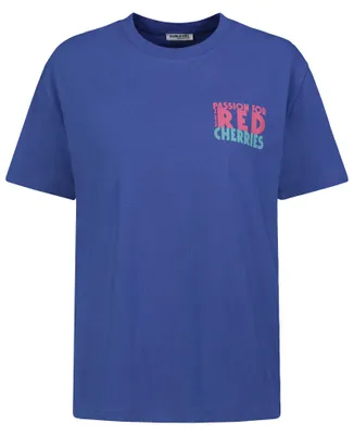 Produktbild von Sublevel Bequemes Shirt Rundhalsausschnitt Kurzarm Bedruckt Größe: XS