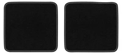 Productafbeelding van Velours achtermatten voor Toyota RAV4 II 2000-2003 – 2-delig, zwart, op maat – Wielganizator LUX